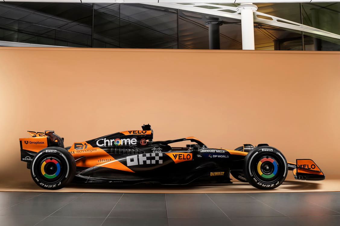 McLaren 2024-es versenyautó