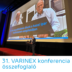 31. Varinex konferencia összefoglaló