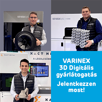 VARINEX 3D Digitális Gyárlátogatás