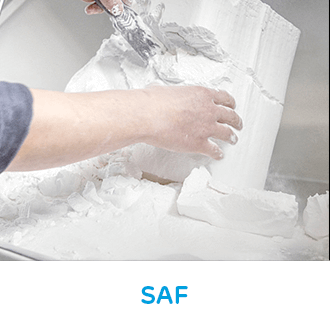 SAF 3D nyomtató alapanyagok