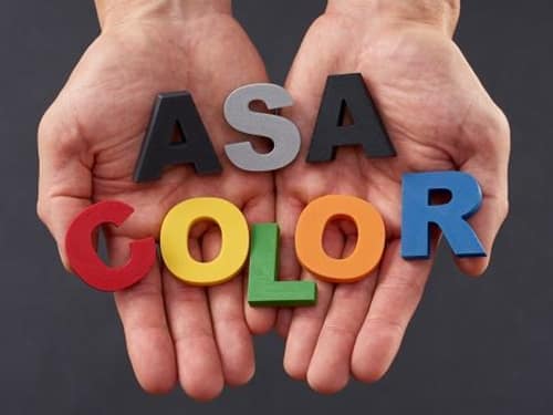 Az ASA 3d nyomtató alapanyag 10 színben elérhető
