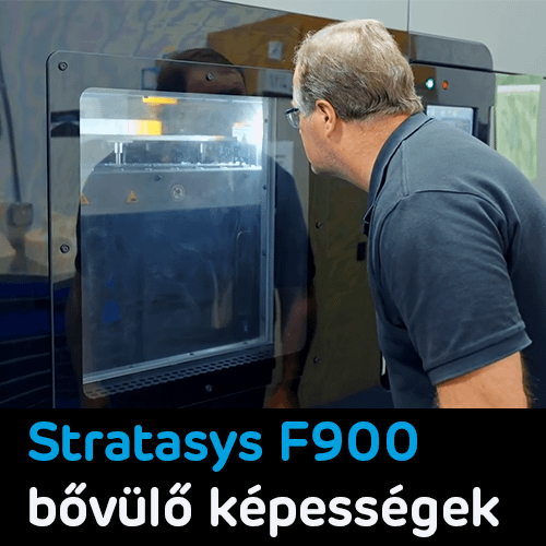 Stratasys F900 bővülő képességek