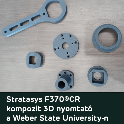 Stratasys F370CR kompozit 3D nyomtató a Weber State University-n