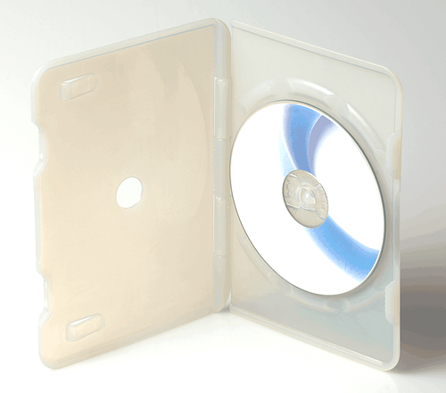 Stratasys Durus alapanyagból 3D nyomtatott DVD box