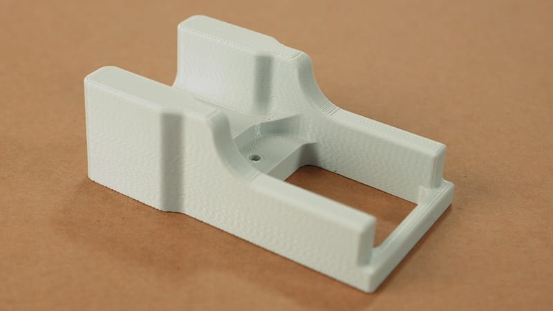 3D nyomtatott kábelvezető Kimya PC-FR alapanyagból