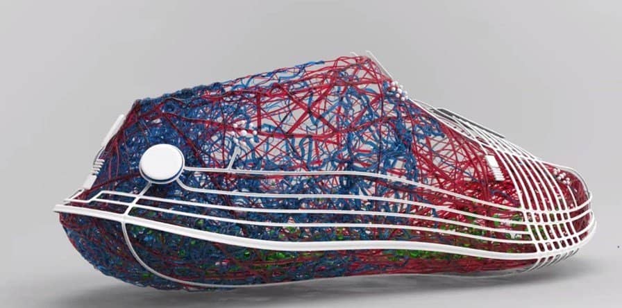 3D nyomtatott Evolve cipő (Fotó: Alexander Kent)